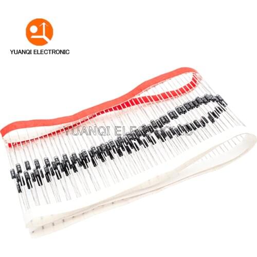 50PCS FR104 1A 400V DO-41 Fast Recovery Rectifier Diode