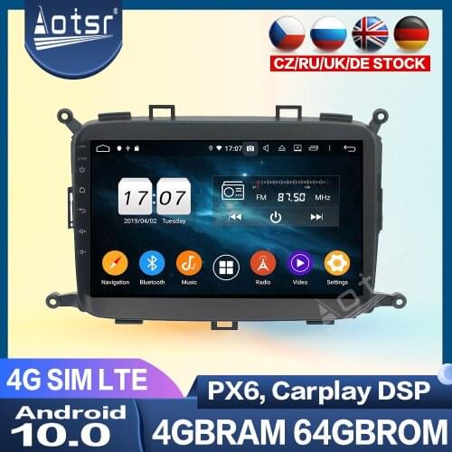 Android 10 Car GPS Map Navigation For KIA CARENS 2013 2014 2015 2016 2017 Radio Car Multimedia Auto Stereo Head Unit Carplay BT