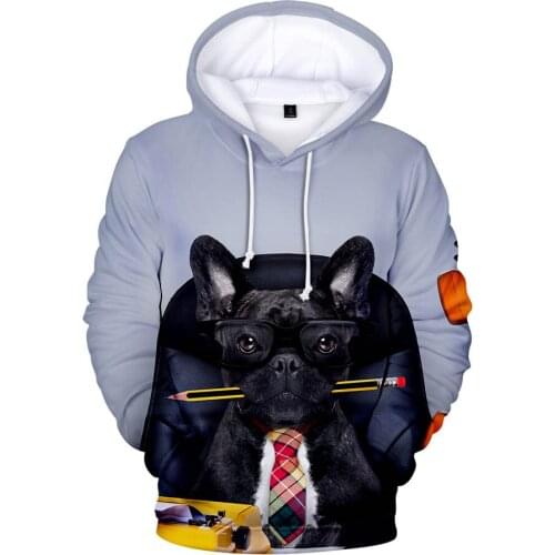 Design 3D Hoodies Fashion French Bulldog Hoodies Men/Women Harajuku Sweatshirt 3D Hoodie Casual Sweatshirt Pullover Tops