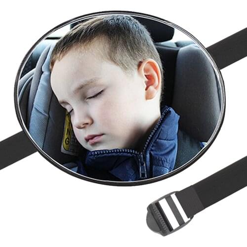 EAFC Baby Car Mirror Car Safety View Back Seat Mirror Baby Facing Rear Ward Infant Care Square Safety Kids Monitor 17*17cm