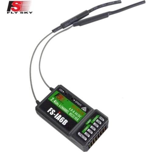FlySky FS-iA6B iA6B 2.4G 6CH AFHDS Receiver For FS-i10 FS-i6 FS i6 Transmitter FPV Racer Parts