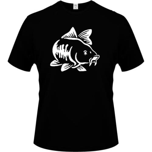 Carp Fish T-shirt Fishings Ruined My Life 2019 Summer Cool MenS Short Sleeve T-shirt Casual Cotton Tees Tops