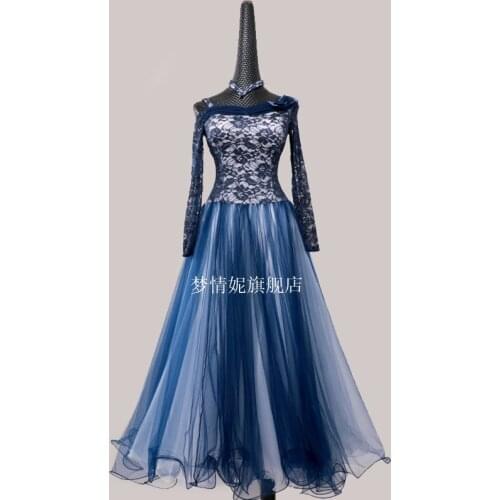 Customize New ballroom dance dress standard ballroom waltz dresses ballroom dance competition dresses custom made LXT572