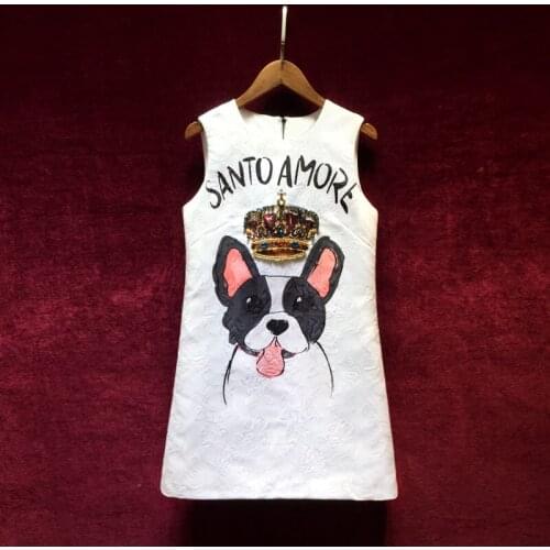 2021 Summer New Women Dresses Light Luxury Girl Fashion Embroidered Flares High-end Sleeveless Dress Female Mini A-line Skirt