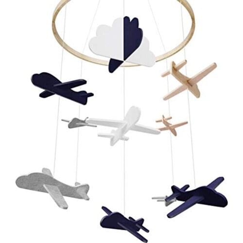 New Baby Rattle Mobile Toys geometry Crib Toy Bed Hanging Newborn Wind Chimes Bell Nordic Kids Room Decoration Photography Props