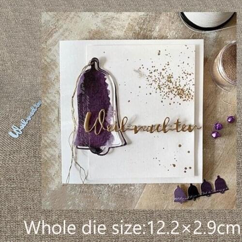 New Design Craft Metal Cutting Die die cuts German Christmas decoration scrapbook Album Paper Card Craft Embossing die cuts