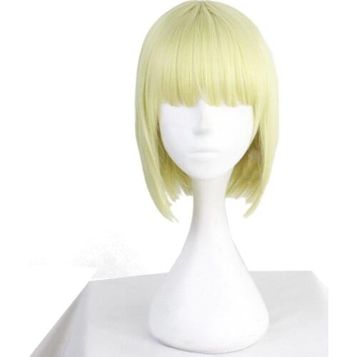 Game Anime Twisted Wonderland Cosplay Rook Wig Halloween Carnival Wigs Cosplay Prop+Free Wig Cap