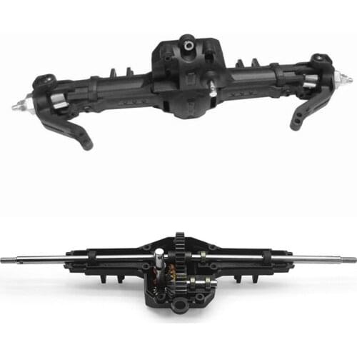 Front and Rear Gear Box Set for 1/10 RC Axle HG P401/P402/P601 Crawler Truck Car HG-BX02 1/10 HG RC Off Road Car Parts