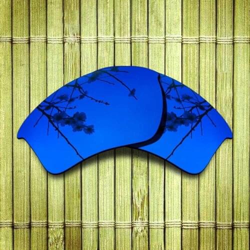 Polarized Replacement Lense For-Oakley Half Jacket 2.0 XL Sunglasses Frame - Violet Mirrored Coating