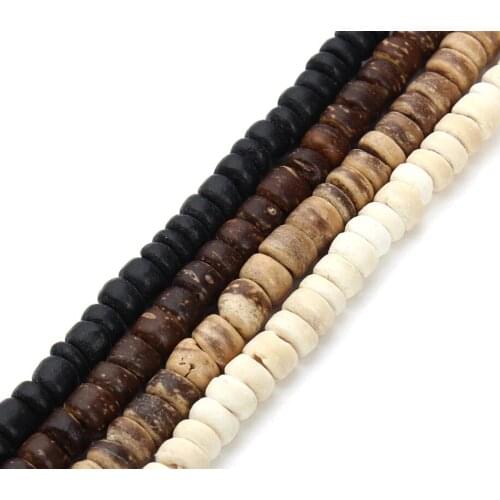 Simple 5mm Wood Loose Spacer abacus Beads Jewelery Findings DIY Handmade Spacer Bead Accessory 1 strand y1330