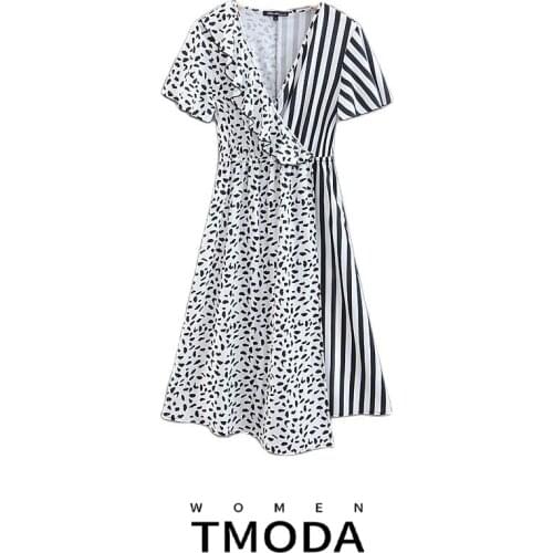 Летние платья с запахом T MODA China At AliExpress