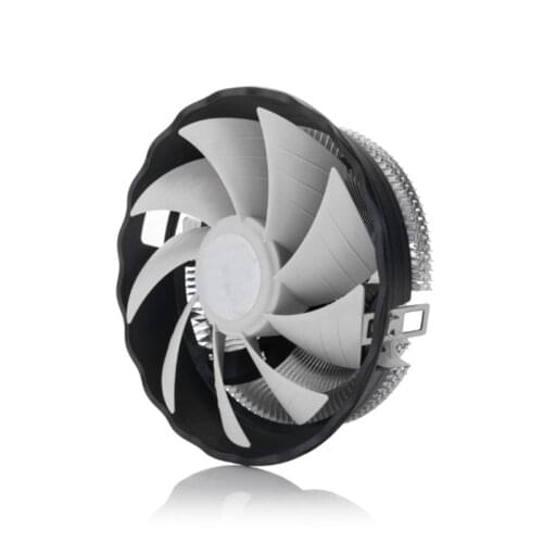 1pc New RGB LED CPU Cooler Fan Heatsink For Intel 1156/1155/1151/1150 /775 AMD AM3+ AM2+ Pofessional Cooling FAN 3 Pin Connector