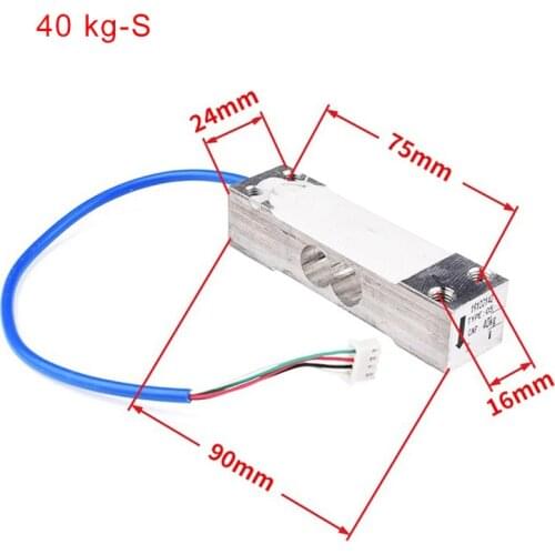 1pc Pressure sensor Electronic Scales Weighing sensor 40kg Small Size