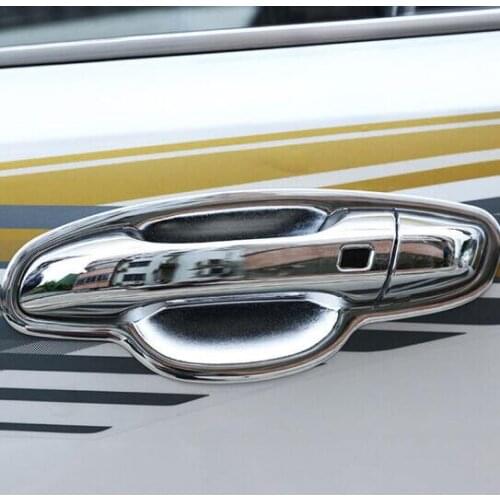 For KIA Sportage 4 QL KX5 2016/17/18 Car Styling Accessories ABS Chrome Car Door Handles Bowl Covers Trim