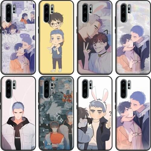 Here U Are Manga Phone Case For Huawei P20 Lite P30 P40 Pro Mate 10 20 Lite P Smart 2019 2021 Back Cover