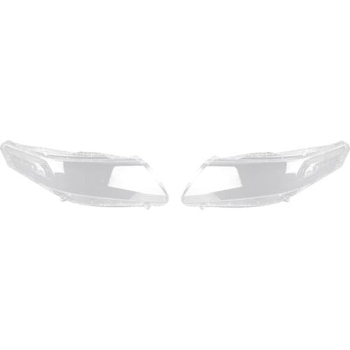 For Honda City 200-2014 Car Headlight Cover head light lamp Transparent Lampshade Shell Lens Gl