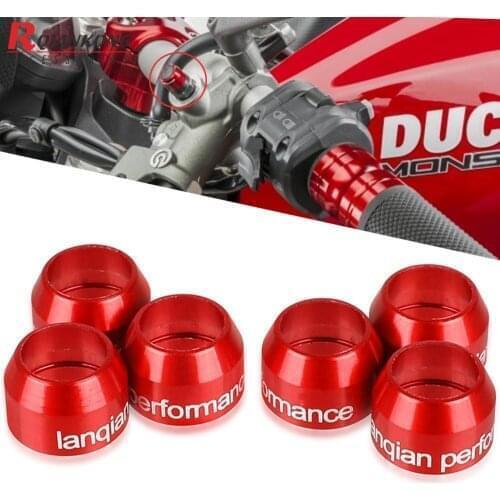 For Ducati SUPERSPORT 620 750 800 900 936 1000 936S 2017 Motorcycle XDIAVEL 1262 1262S 2020 CNC Billet Bleed Valve Cover Kits