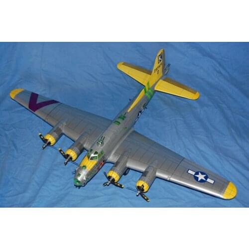 1:47 Scale Boeing B-17 Flying Fortress Heavy bomber Handcraft Paper Model Kit Puzzles Handmade Toy DIY