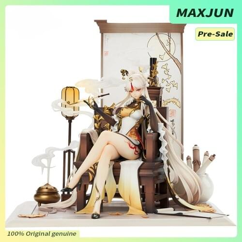 MAXJUN2021Pre-Sale: Condensed Conceal The Moon 1/7 Static Figure Game Genshin Impact Cosplay Decoration Anime ABS&PVC model Doll