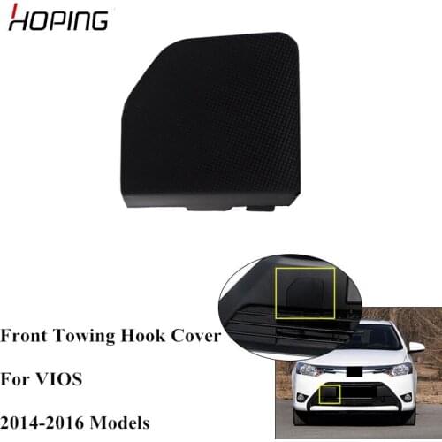 Hoping Front Bumper Towing Hook Cap Cover For TOYOYA VIOS 2014 2015 2016 52721-0D050