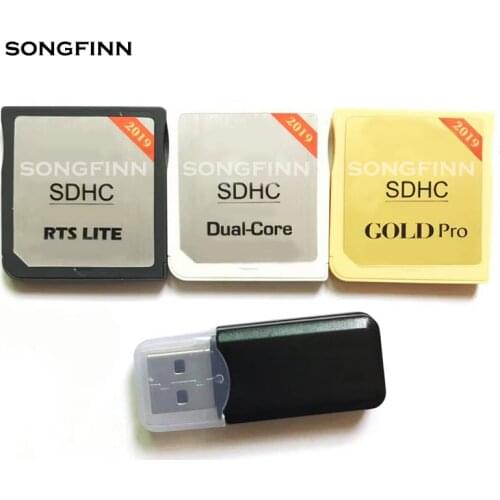 Self-Downloading Video Game Cartridge Card for Classic Console with Card Reader and Retail Package