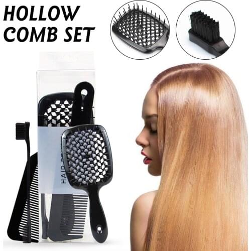 New Hair Brush Combs Cleaner Embedded Tool Plastic Cleaning Remover Handle Tangle Hair Brush Hair Care Curly Straight Wet Hair