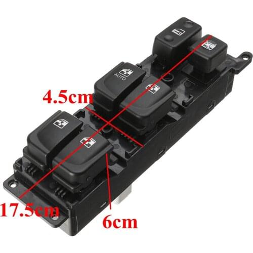 Replacement for Hyundai Sonata 05-07 93570-3K010 Driver Side Master Electric Window Switch