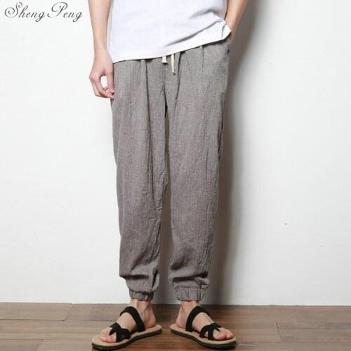 Traditional chinese clothing chinese traditional clothes for men oriental mens clothing kung fu uniform men pants Q018