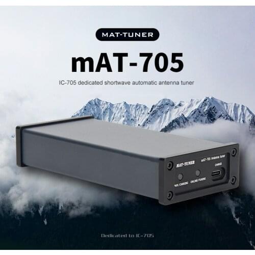 Wishcolor New MAT-705 1.8-54.0MHz Shortwave QRP Automatic Antenna Tuner Designed For ICOM IC-705 Transceiver Sale