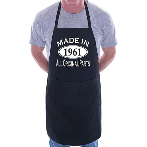 Custom 60th Birthday BBQ Cooking Funny Novelty Apron,Personalized Grill Master,Fathers Day Baking Apron,Creativity cooking Gifts