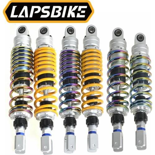 Motorcycle Rear Shock Absorbers dampers 280mm-360mm Rebound Adjustable for Yamaha Honda Motor Scooter pcx smax nmax 155