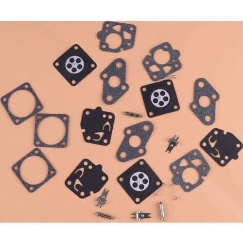 3 Kit of Carburetor Repair Parts Replacement Fit For Kawasaki TG20 TG24 TG25 TG33 TD24 TD25 TD33 TD40 TD48 Engine Part