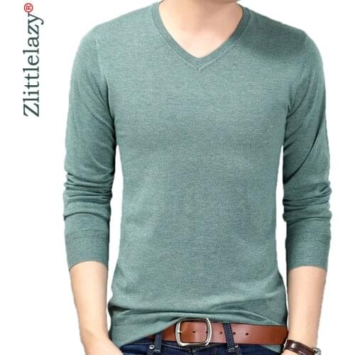 ZLITTLELAZY V-neck Sweaters