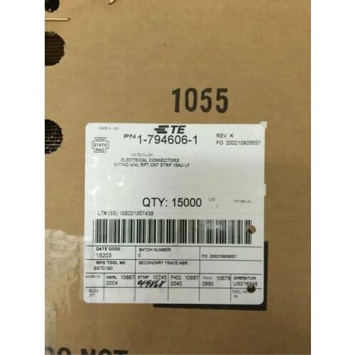 1-794606-1 terminal TYCO Terminals TE terminals AMP housings connectors terminals 100% new and original parts