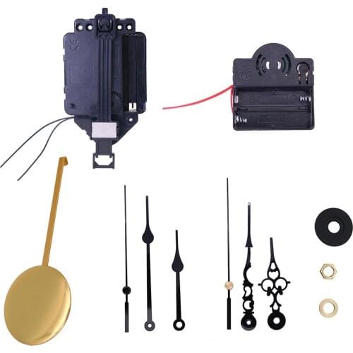 1 Set Wall Quartz Pendulum Clock Movement Mechanism Chime Music Box DIY Repair Kit Modern Wall Clock For Home Decorations