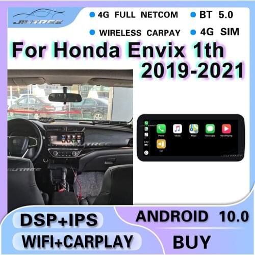 Double System 128G Android Car Radio For Honda Envix 2019 2020 2021 Auto Stereo Multimedia Player GPS Navigation Head Unit