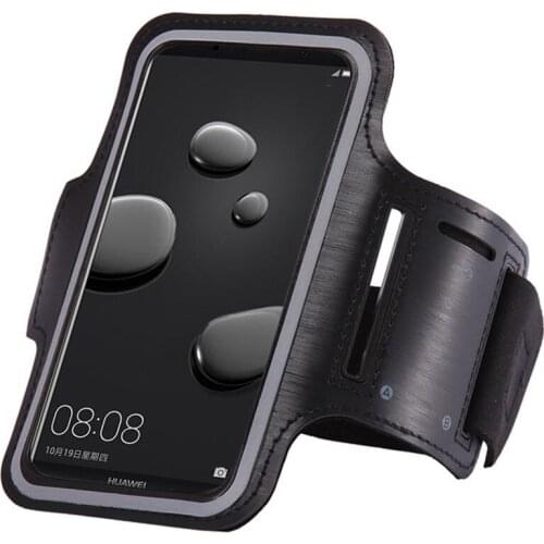 Leather GYM Belt For Huawei Honor V10 V9 V8 6X 7X Play Magic Sport Case Gym Smartphone Funda Running Arm Band Workout Case Cover