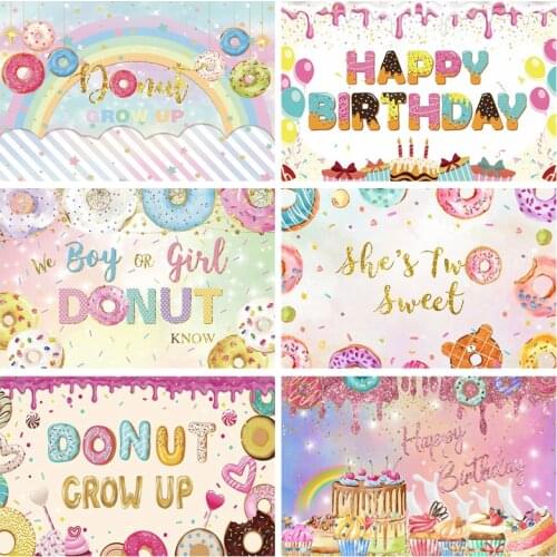 Yeele Ice Cream Cart Cake Candy Store Lollipop Sweet Newborn Baby Shower Birthday Party Backdrop Vinyl Photography Background