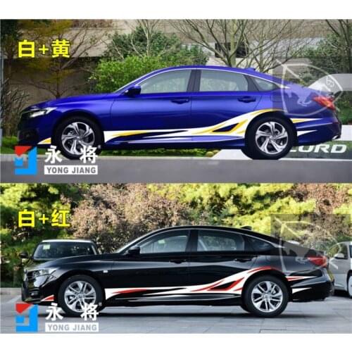 FOR Honda Accord 2018-2021 car stickers fashion creative body decoration decals Accord custom modified stickers