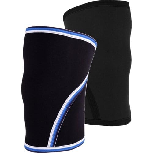 7mm Neoprene Compression Knee Brace Support for Weightlifting, Powerlifting, Squatting,Cross Fit Training, Fitness,Basketball