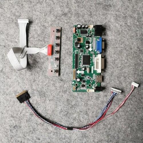 Controller board MNT68676 For A089SW01/B089AW01/HSD089IFW1/LP089WS1/N089L6 matrix LVDS 40 Pin DIY kit WLED VGA DVI 1024*600