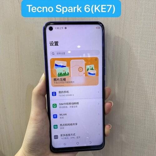 21D Full Glue Tempered Glass For Tecno Spark 6 KE7 10H Full Screen Cover Screen Protector Film For Tecno Spark 6 KE7
