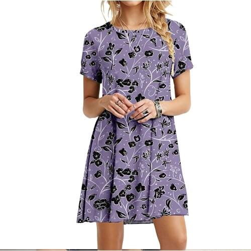 Rholycrown Summer Dresses With Print