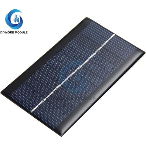 6V 1W 100MA Solar Panel Board For Battery Cell Phone Toy Charging/Living Room Lighting/Solar Energy Toys