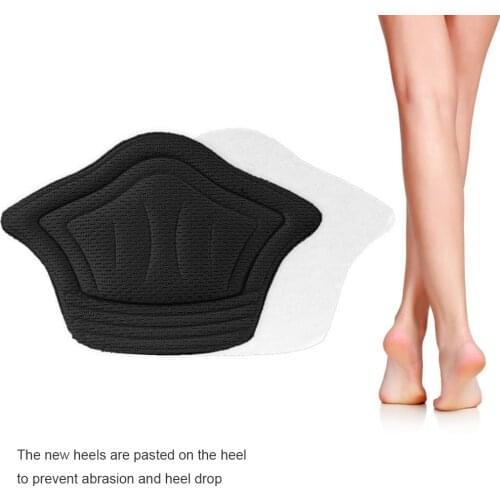 Heels Protector Insoles Pads Anti Drop Adhesive Adjust Size Heel Stickers Foot Pain Relief Care Patch Insoles for Sport Running