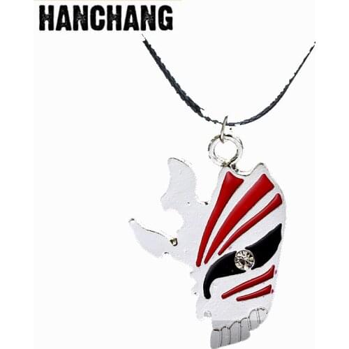 Horro V Magic Venddetta Vampire Mask Pendant Necklace Death Kurrosaki Ichigo Half Hollow Mask Necklace
