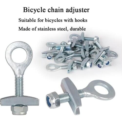 1pc Bicycle Chain Regulator Fixed Gear Bike Folding Bike Modified Off-road Motorcycle Chain Tension Adjuster Cycling Accessories
