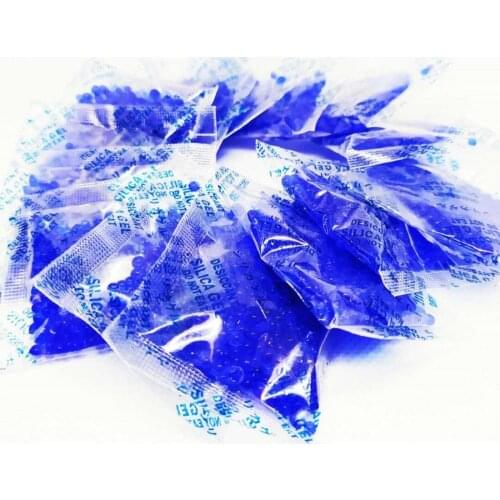 5Gram 100 Packets Reusable Silica Gel Beads Moisture Absorber Desiccant Moisture Absorber Dehumidifier