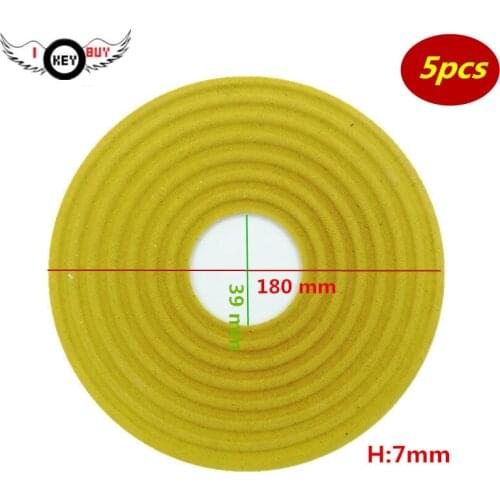 5Pcs / Lot 180 MM 39MM Core H:7MM Speaker Spring Pad 15 inch Woofer Subwoofer Wave Shrapnel DIY Speaker Repair Accessories Parts