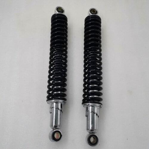 Universal 7mm Spring 380mm 385mm MOTORCYCL SHOCK ABSORBERS FOR Honda TL125 Monkey Dirt Bike Gokart Quad ATV Scooter 2 pcs